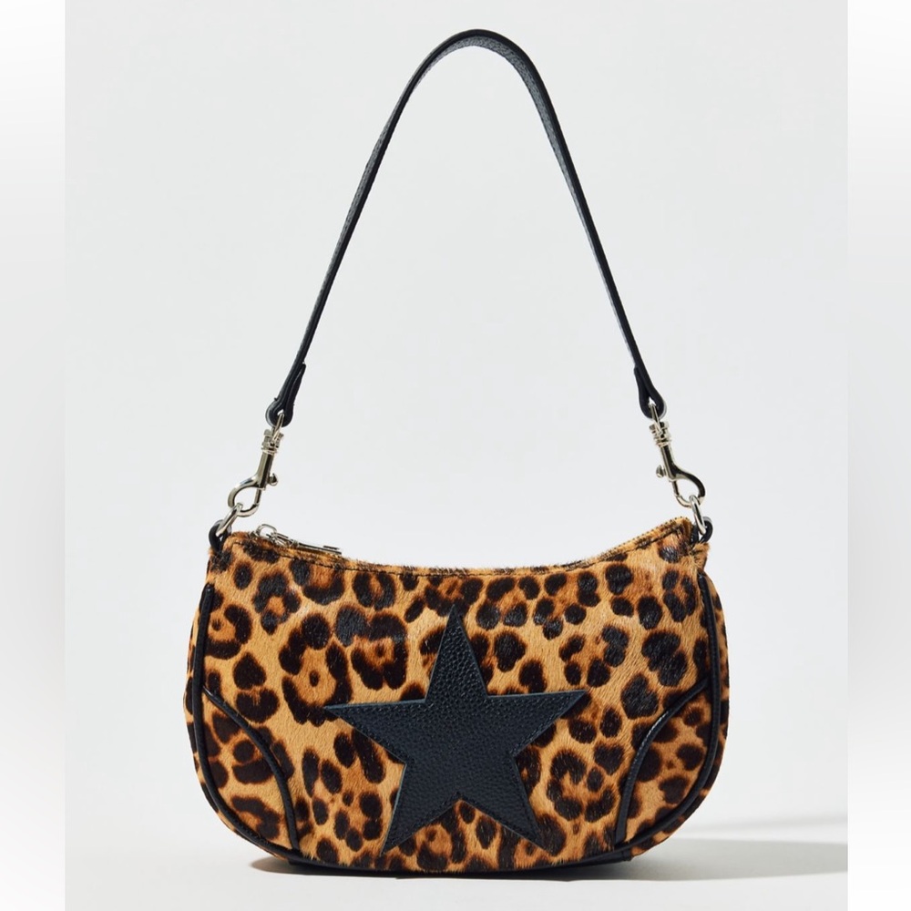 UO Silence + Noise Daphne Cheetah Print Bag